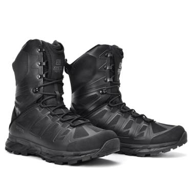 Imagem de XPETI Bota tática masculina Stealth 20 cm impermeável, Preto, 42