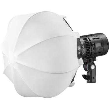 Imagem de Godox Softbox de lanterna SL1 para GODOX RS60BI RS60R MS60BI MS60 luz de vídeo LED, cria luz de qualidade suave, propagação omnidirecional do feixe