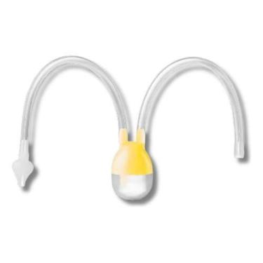 Imagem de Aspirador Nasal Bebê Infantil Higiene Limpeza Secreção Seguro - Blubu,