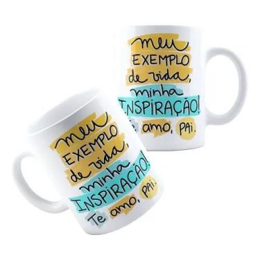 Imagem de Xícara Caneca Personalizada de Porcelana Cerâmica Dia dos Pais Meu Exe