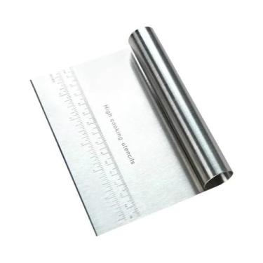 Imagem de Espátula De Aço Inoxidável Para Confeitaria Com Escala, Cortador De Ma