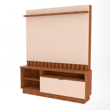 Imagem de Home para TV até 60 Polegadas Mobler Diamantina - Amendoa/Offwhit