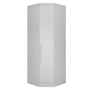 Imagem de Modulado Canto Oblíquio 1 Porta - Rizon -Branco - Móveis Novo Horizont