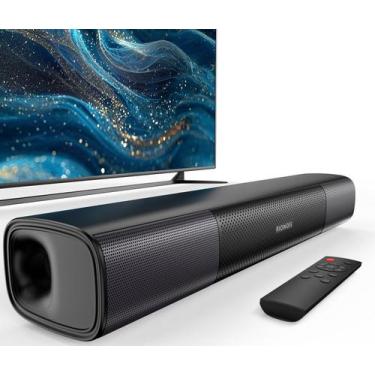 Imagem de Barra de som RIOWOIS para Smart TV Bluetooth Bass Boost de 17 polegada