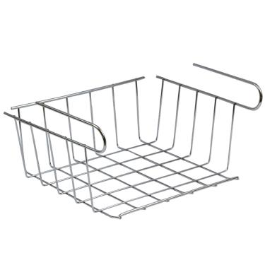 Imagem de Cesto Organizador de Armário Gaveta Organizadora Pequena Cromada