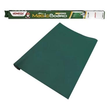 Imagem de Magic Board Quadro Verde Adesivo Escrever Decoração+Giz Liquido 2M x 45CM