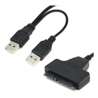 Imagem de Cabo Adaptador Conversor Ssd Hd Sata 2.5' 3.5' Para Usb 2.0 = PARA SER USADO EM DISCO RIGIDO DE ATÉ 2 TB TERA