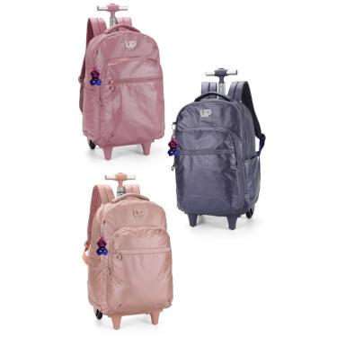 Imagem de Mochila Rodas Escolar Up4You Luxcel MC47244UP Metalizado