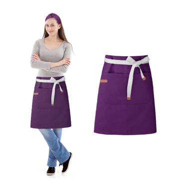 Imagem de Avental de Cintura Roxo Açai Padaria Sorveteria Cafe 10un