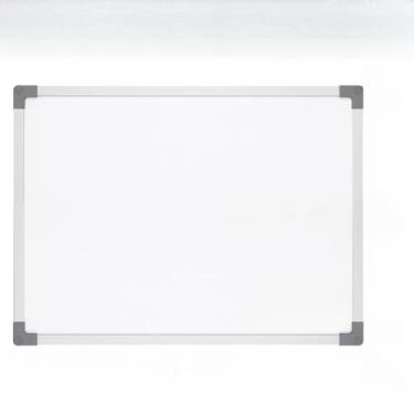 Imagem de Quadro Branco 120x90 Grande Com 4 Canetas e Apagador Lousa Branca Anotações Estudo Escritório Aula Online(Lousa 60x40cm 2Caneta Apagado)