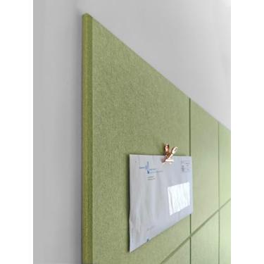 Imagem de DECORITA Quadro de cortiça alternativo 61 x 91 cm - pacote com 6 azulejos de parede de feltro com abas adesivas removíveis seguras, placas de cortiça para paredes, placa de cortiça para escritório em