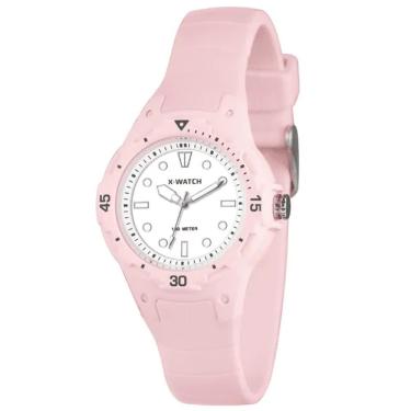 Imagem de Relógio X-Watch Feminino Ref: Xfpp0023 B1rx Esportivo Analógico Rosa