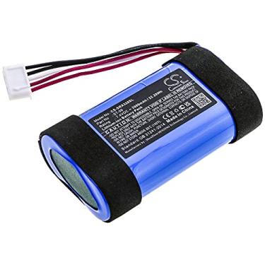 Imagem de 3350mAh Palestrante Bateria de substituição,Compatível com SRS-XB31,SRS-XB32,SRS-XB33,SRS-XE300, A compra de mercadorias exige o pagamento de direitos adicionais de importação