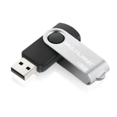 Imagem de Pen Drive Twist 128gb Usb Leitura 10mb-s E Gravacao 3mb-s Preto Multilaser - Pd591
