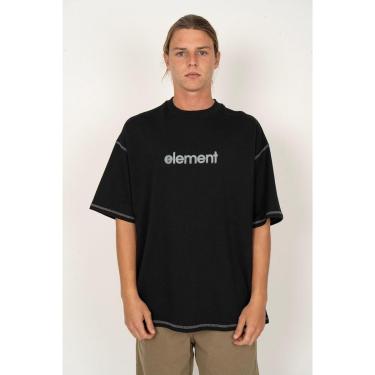 Imagem de Camiseta Element M/C Blur Preto-Preto-GG-Masculino