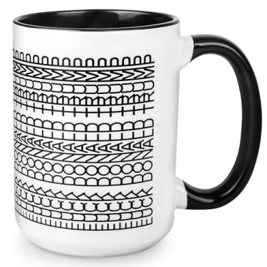 Imagem de Boitlife Caneca de café com mensagem oculta, caneca FDT, copo de mensagem secreta de cerâmica de 425 g, caneca de café engraçada para homens/mulheres, canecas engraçadas para adultos, canecas de café