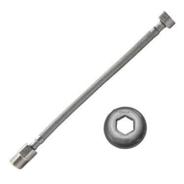 Imagem de Flexível Deca Malha de Aço Inox 30cm - 4607C030