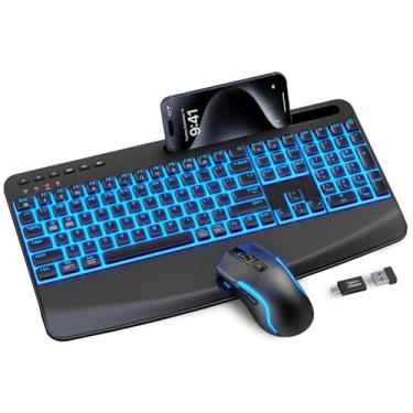 Imagem de Combo sem fio de teclado e mouse KM25Pro