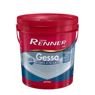 Imagem de Tinta Acrílica Renner P/gesso Drywall Branca - 18lt