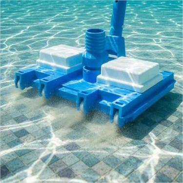 Imagem de Rodo Aspirador Para Limpeza De Piscina 8 Rodas Profissional Sodramar