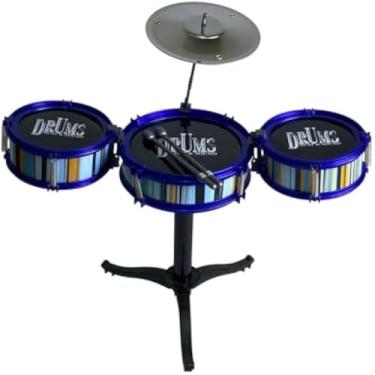 Imagem de Kit bateria infantil com sete instrumentos musicais ,divertido e barulhento, vibrante - Cores sortidas
