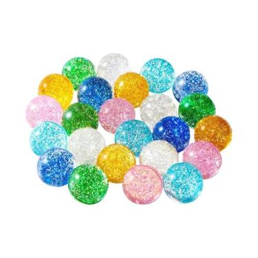 Imagem de Bolas De Glitter De 32mm 10-20pcs Brinquedo Espacial Para Crianças Lem