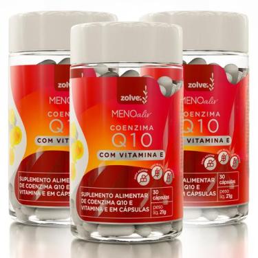 Imagem de Coenzima Q10 100mg com Vitamina E Energia e Vitalidade - Zolve Labs, 3