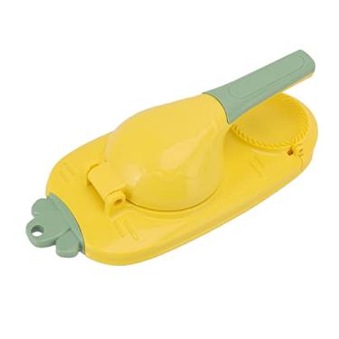 Imagem de Generic Máquina de Bolinho, Prensador de Massa Manual Fácil de Usar, Vários Usos para Coleta Em Casa (Amarelo)
