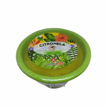 Imagem de Aib vaso aluminio citronela medio 140g ( verde ) - un - AIB VELAS
