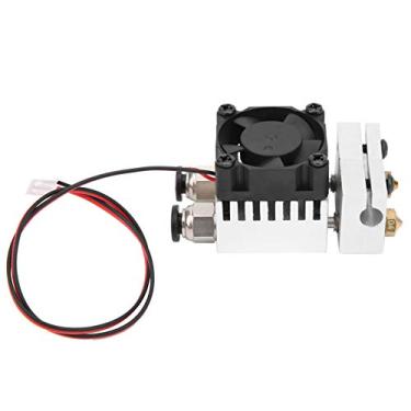Imagem de AUNMAS Kit de Extrusora de Acessórios para Impressora 3D Com Kit de Extremidade Quente de Bloco de Vulcão, Alumínio Todo Em Metal Estrutura Estável de Extrusora de 2 Em 2 Saídas para Impressão Em
