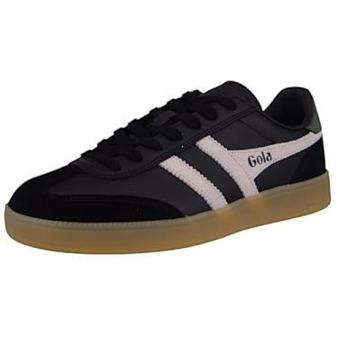 Imagem de Gola Tênis masculino casual Viper em preto e branco, Preto/Off White/Evergreen/Gum, 42