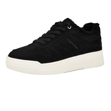 Imagem de Calvin Klein Tênis feminino Pozay, Camurça preta 001, 40