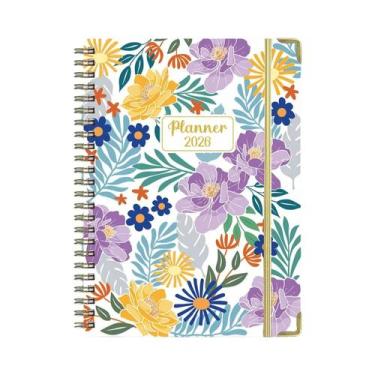 Imagem de Bview Art 2026 Planejador Semanal Inglês A5 Agenda PLANNER Coil Notebo