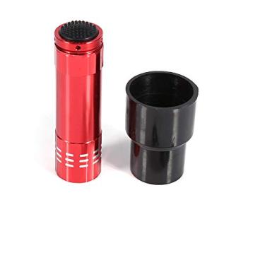 Imagem de CUOFYUNL 4 Cores Bateria Operado Brilhante Fresco LED Luz Aves Ovo Candler Tester Lâmpada Incubadora Nova (Vermelha)