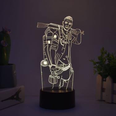 Imagem de Luz noturna Farcrys 3D LED que muda de cor para crianças com base
