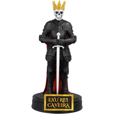 Imagem de Estátua Exu Rei Caveira Umbanda Candomblé (Cor Lite (Nox))