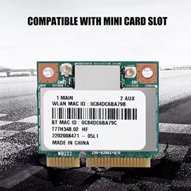 Imagem de Irfora Placa WiFi de 300Mbps, Banda Dupla 2.4G/5Ghz AR5B22 Rede 4.0 Mini Placa Sem Fio PCI-E para Laptops Com Principal PCI-E, Excelente Solução para Atividades On-line,