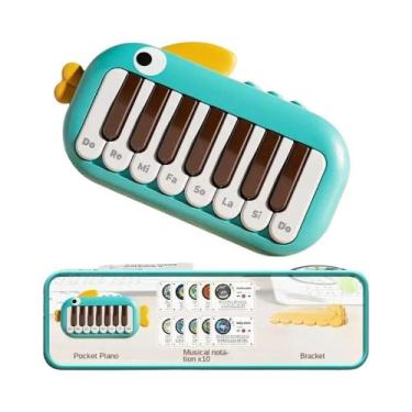 Imagem de Teclado De Piano Eletrônico Multifuncional Para Crianças, Brinquedo Mu