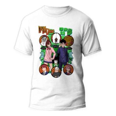 Imagem de Camiseta Orakun E Momo Ayase Anime Dandadan 100% Algodão, Branco, PP