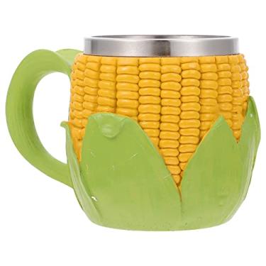 Imagem de Caneca de café térmica Caneca de café Copo de design criativo 3D Design em forma de vegetais e frutas Copo de café com leite Reutilizável Copo de água Aplicar para decoração de casa interna e externa