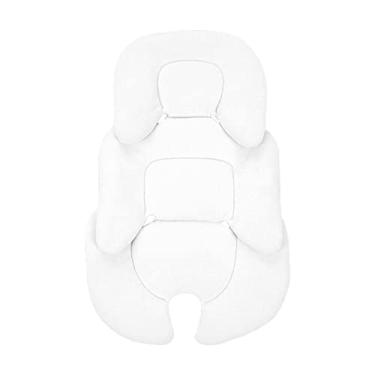 Imagem de Generic Almofada de Cabeça E Travesseiro para Carrinho de Bebê, BRANCO, Tamanho real