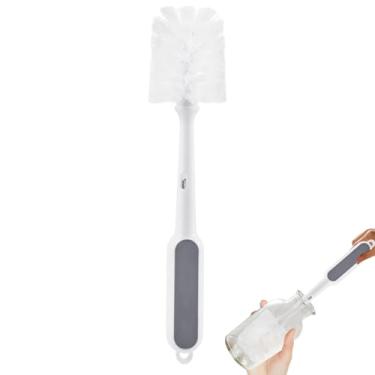 Imagem de Brush de de copo, escova para de garrafas - Escova portátil de garrafa de água anti-deslizamento,Ferramentas de limpeza multiuso, gadgets de cozinha para casa e cozinha, chaleiras, copos de vinho