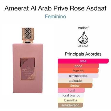 Imagem de Perfume Árabe Feminino Ameerat Al Arab Prive Rose - Original Lacrado -
