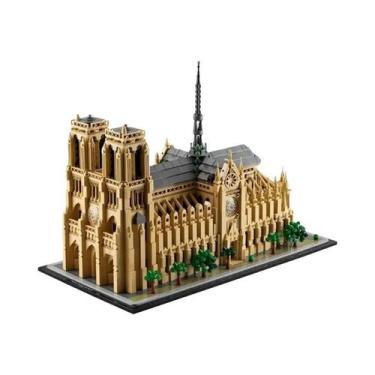 Imagem de Modelo De Arquitetura Da Notre Dame De Paris, Blocos De Construção, Br