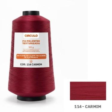 Imagem de Fio para Overlock 100% Poliéster Texturizado Circulo 100g, 114