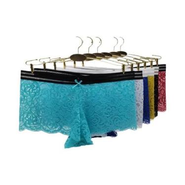 Imagem de Shorts Boxer De Algodão Com Estampa Para Mulheres, Pacote Com 3 Peças,