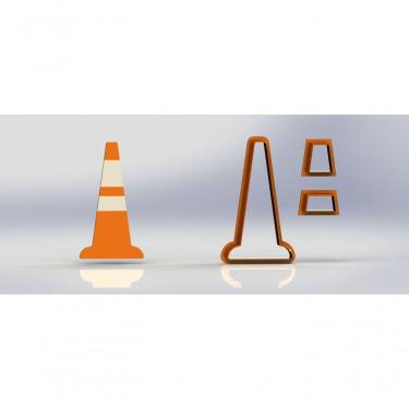 Imagem de Cortador Carros Cone Tamanho 5Cm