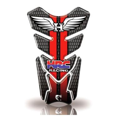 Imagem de Protetor De Tanque Adesivo Moto Honda Acima 500 Vermelho