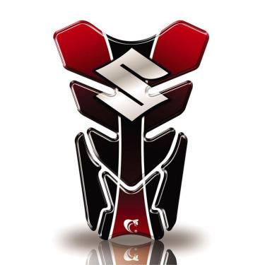 Imagem de Protetor De Tanque Adesivo Suzuki Vermelho