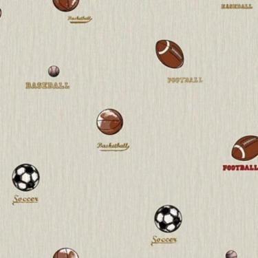 Imagem de Papel De Parede All Kids Esportes H2910504 Rolo 10m X 0,53m
